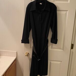 Fashionista Black Long Sleeve Dress